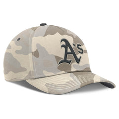 Athletics Nike Camo Pack Rise Adjustable Hat - MLB