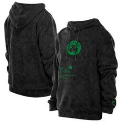 Boston Celtics Sport Night Mineral Wash Pullover Hoodie Black - NBA