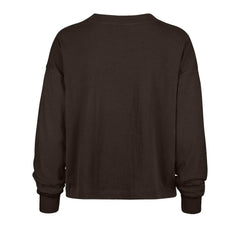 Cleveland Browns '47 Women's Outreach City Oversized Long Sleeve T-Shirt Brown | 47 brand