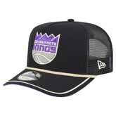 Sacramento Kings Vintage Team Rope A-Frame 9FIFTY Snapback Hat Black - NBA
