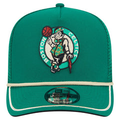 Boston Celtics Vintage Team Rope A-Frame 9FIFTY Snapback Hat Kelly Green - NBA