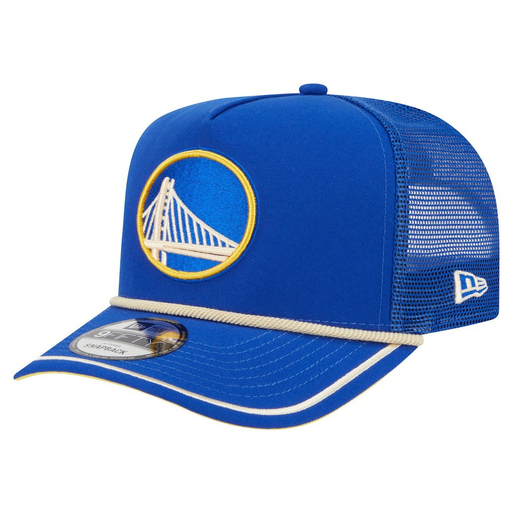 Golden State Warriors Vintage Team Rope A-Frame 9FIFTY Snapback Hat Royal - NBA