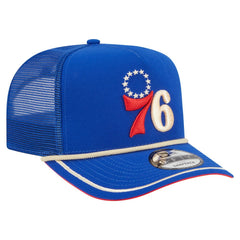 Philadelphia 76ers Vintage Team Rope A-Frame 9FIFTY Snapback Hat Royal - NBA