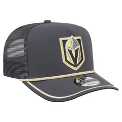 Vegas Golden Knights New Era Vintage Team Rope A-Frame 9FIFTY Snapback Hat - Gray - NHL