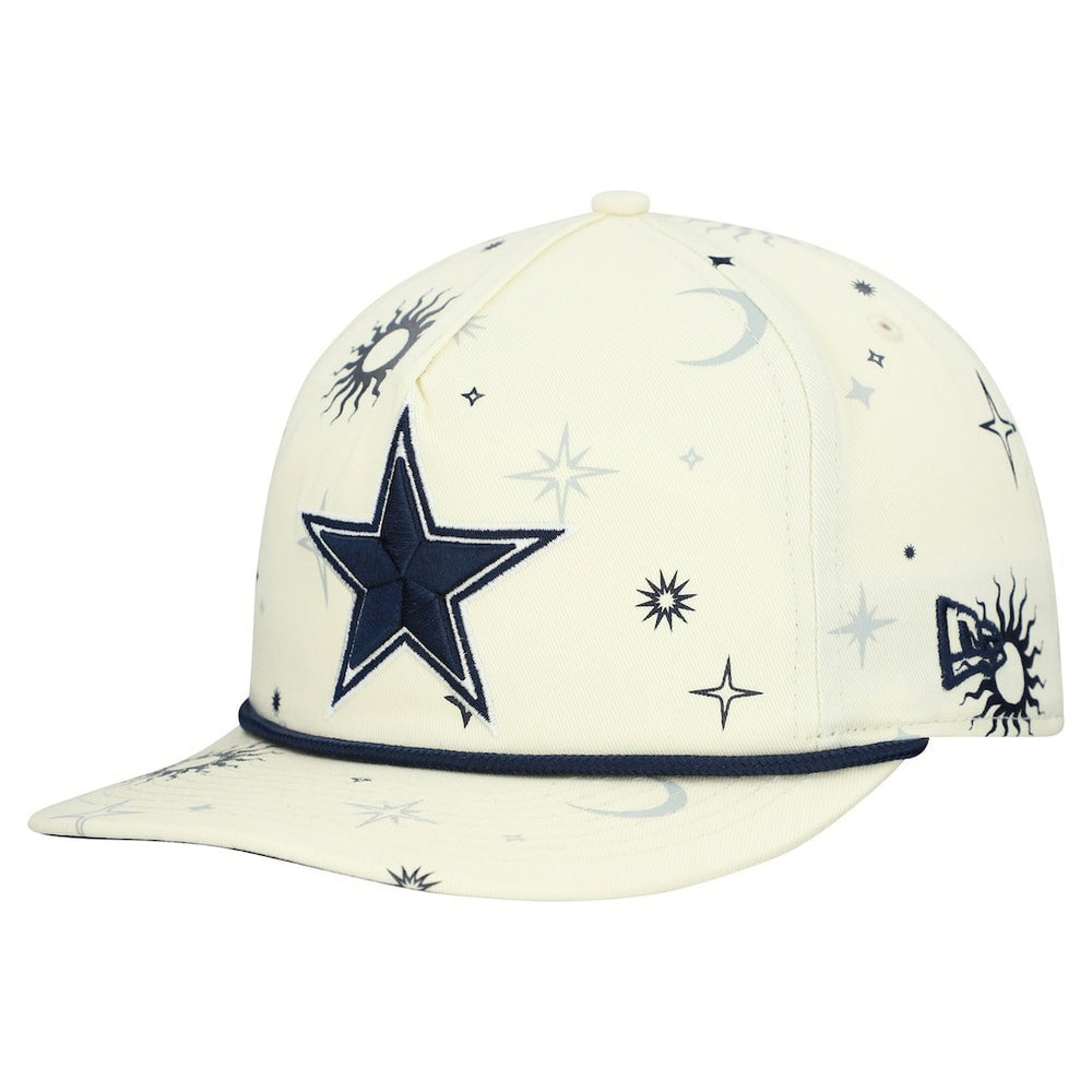 Dallas Cowboys New Era Celestial Golfer Snapback Hat Stone | NFL