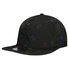 Dallas Cowboys New Era Gummy Golfer Snapback Hat Black | NFL
