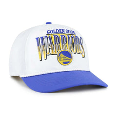 Golden State Warriors '47 Tribute Two-Tone Hitch Adjustable Hat White/Royal - NBA