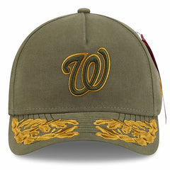 Washington Nationals New Era x Alpha Industries A-Frame 9FORTY Adjustable Hat - MLB