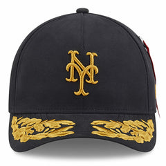 New York Mets New Era x Alpha Industries A-Frame 9FORTY Adjustable Hat - MLB