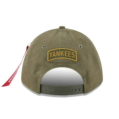 New York Yankees New Era x Alpha Industries A-Frame 9FORTY Adjustable Hat - MLB