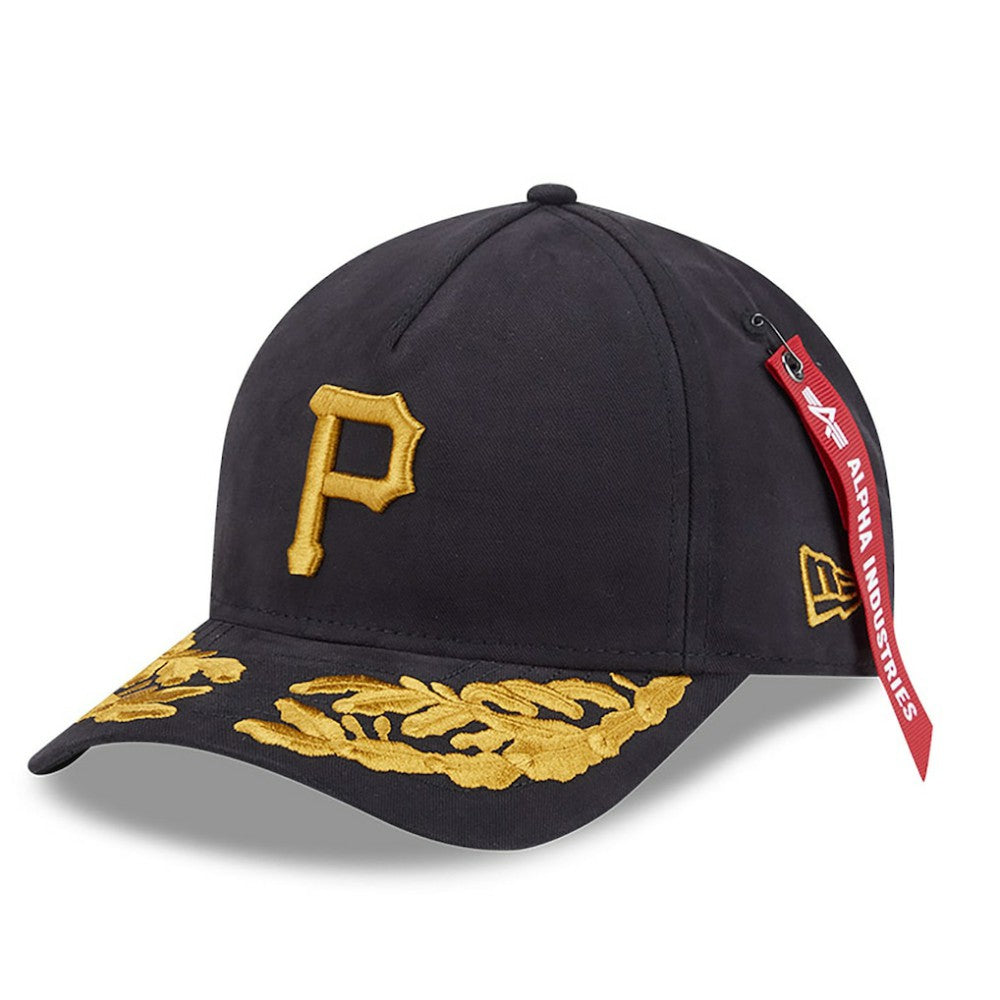 Pittsburgh Pirates New Era x Alpha Industries A-Frame 9FORTY Adjustable Hat - MLB