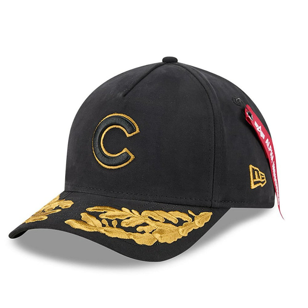 Chicago Cubs New Era x Alpha Industries A-Frame 9FORTY Adjustable Hat - MLB