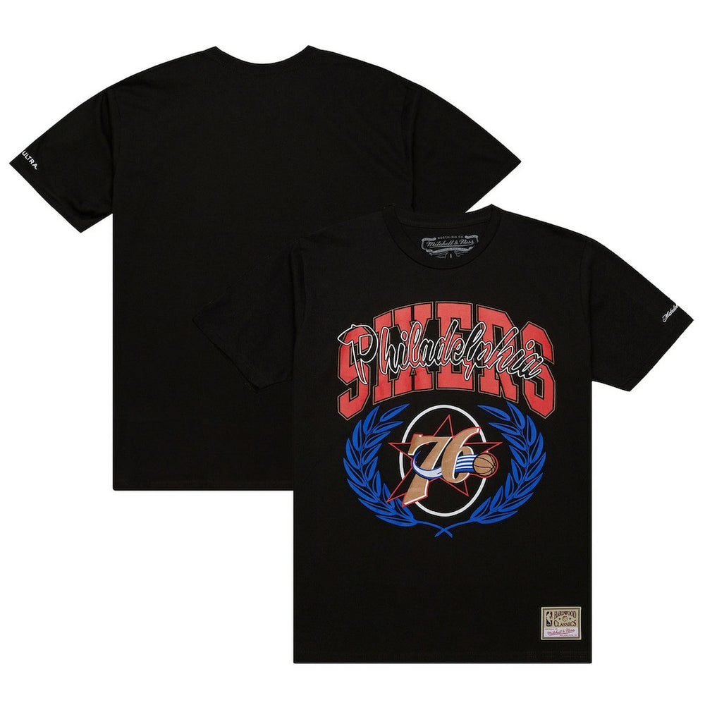 Philadelphia 76ers NBA x Michelob Ultra Rewind II T-Shirt Black - NBA