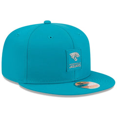 Jacksonville Jaguars New Era 2025 Sideline 59FIFTY Fitted Hat Teal | NFL