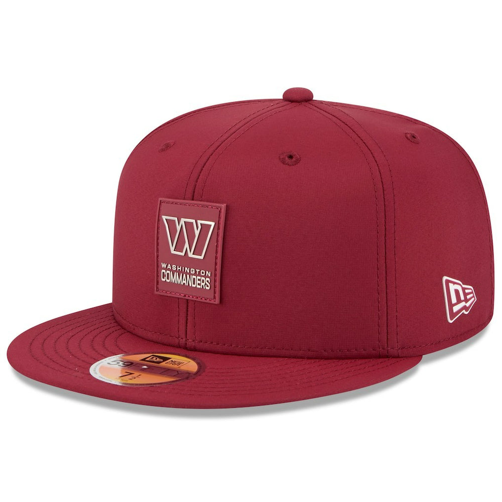 Washington Commanders New Era 2025 Sideline 59FIFTY Fitted Hat Burgundy | NFL