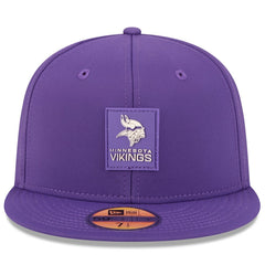 Minnesota Vikings New Era 2025 Sideline 59FIFTY Fitted Hat Purple | NFL