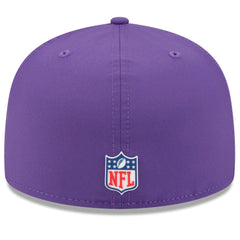 Minnesota Vikings New Era 2025 Sideline 59FIFTY Fitted Hat Purple | NFL