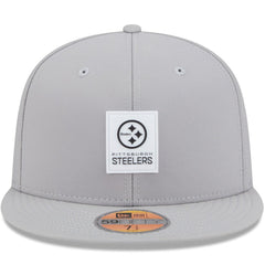 Pittsburgh Steelers New Era 2025 Sideline 59FIFTY Fitted Hat Gray | NFL