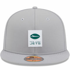 New York Jets New Era 2025 Sideline 59FIFTY Fitted Hat Gray | NFL