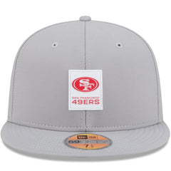 San Francisco 49ers New Era 2025 Sideline 59FIFTY Fitted Hat Gray | NFL