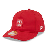 San Francisco 49ers New Era 2025 Sideline Retro Crown 59FIFTY Fitted Hat Scarlet | NFL