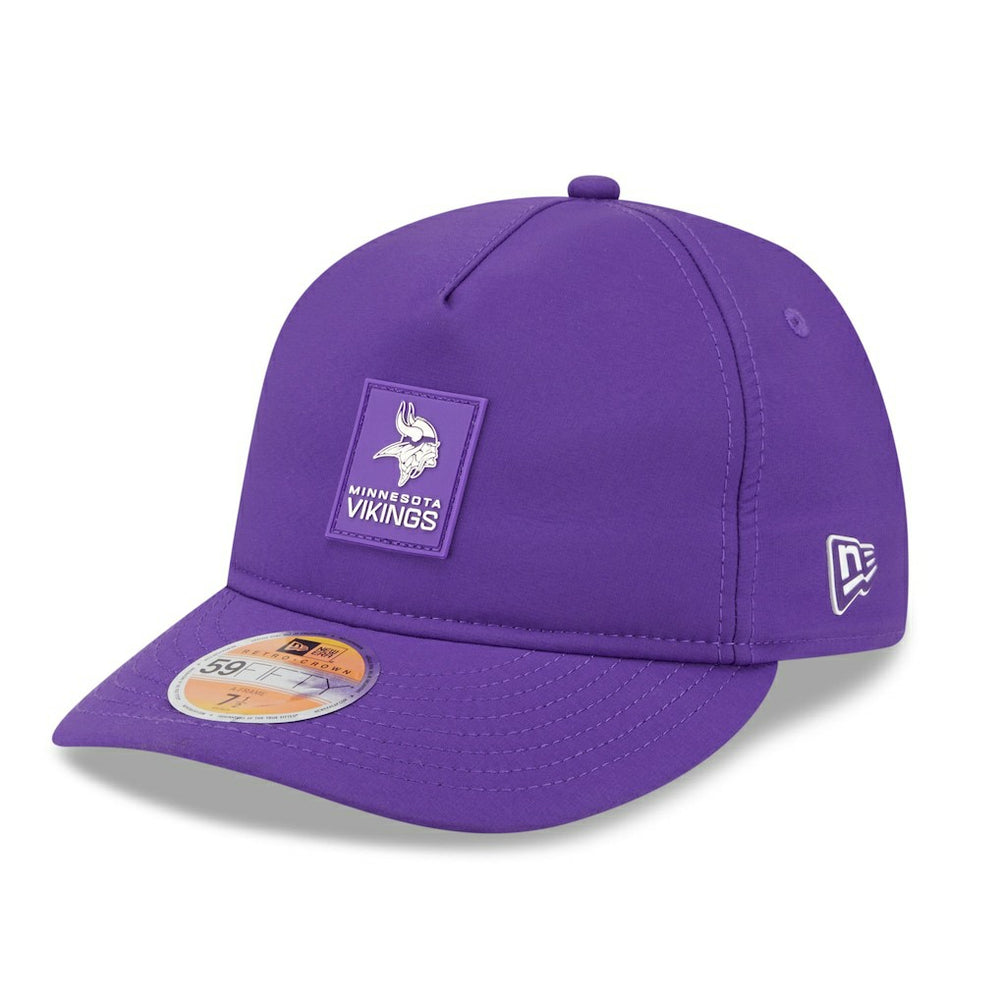 Minnesota Vikings New Era 2025 Sideline Retro Crown 59FIFTY Fitted Hat Purple | NFL