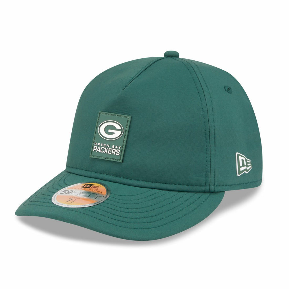 Green Bay Packers New Era 2025 Sideline Retro Crown 59FIFTY Fitted Hat Green | NFL