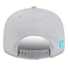 Detroit Lions New Era 2025 Sideline Split Panel 9FIFTY Snapback Hat Gray | NFL