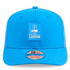 Detroit Lions New Era 2025 Sideline Throwback 9SEVENTY Trucker Adjustable Hat Blue | NFL