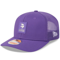 Minnesota Vikings New Era 2025 Sideline 9SEVENTY Trucker Adjustable Hat Purple | NFL