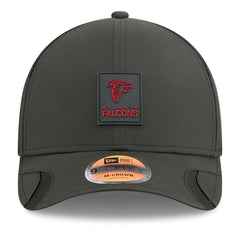 Atlanta Falcons New Era 2025 Sideline M-Crown 9FORTY Adjustable Hat Black | NFL