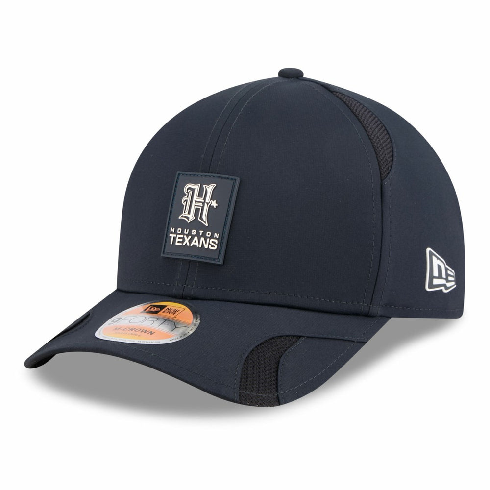 Houston Texans New Era 2025 Sideline H-Town M-Crown 9FORTY Adjustable Hat Navy | NFL