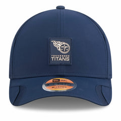 Tennessee Titans New Era 2025 Sideline M-Crown 9FORTY Adjustable Hat Navy | NFL
