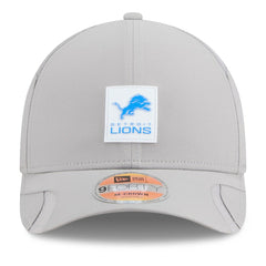 Detroit Lions New Era 2025 Sideline M-Crown 9FORTY Adjustable Hat Gray | NFL