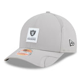 Las Vegas Raiders New Era 2025 Sideline M-Crown 9FORTY Adjustable Hat Gray | NFL