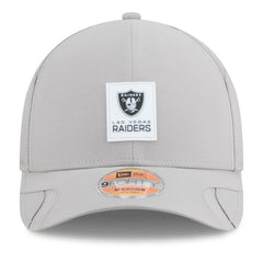Las Vegas Raiders New Era 2025 Sideline M-Crown 9FORTY Adjustable Hat Gray | NFL