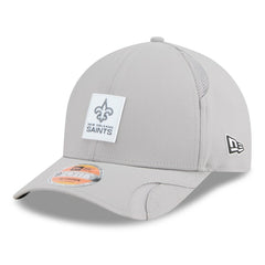 New Orleans Saints New Era 2025 Sideline M-Crown 9FORTY Adjustable Hat Gray | NFL