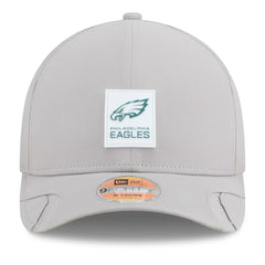 Philadelphia Eagles New Era 2025 Sideline M-Crown 9FORTY Adjustable Hat Gray | NFL