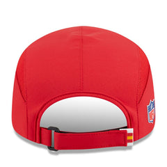 Kansas City Chiefs New Era 2025 Sideline Runner Adjustable Hat Red | NFL
