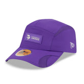 Minnesota Vikings New Era 2025 Sideline Runner Adjustable Hat Purple | NFL