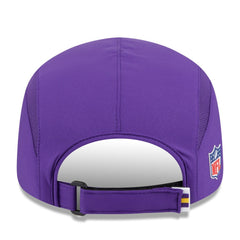 Minnesota Vikings New Era 2025 Sideline Runner Adjustable Hat Purple | NFL