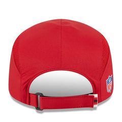 San Francisco 49ers New Era 2025 Sideline Runner Adjustable Hat Scarlet | NFL