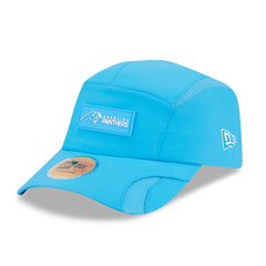 Carolina Panthers New Era 2025 Sideline Runner Adjustable Hat Blue | NFL