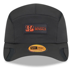 Cincinnati Bengals New Era 2025 Sideline Runner Adjustable Hat Black | NFL