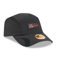 Cincinnati Bengals New Era 2025 Sideline Runner Adjustable Hat Black | NFL