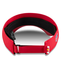 Kansas City Chiefs New Era 2025 Sideline Visor Red | NFL
