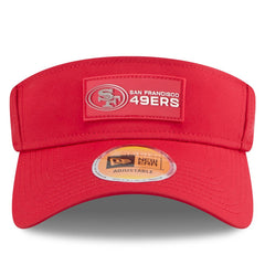 San Francisco 49ers New Era 2025 Sideline Visor Scarlet | NFL