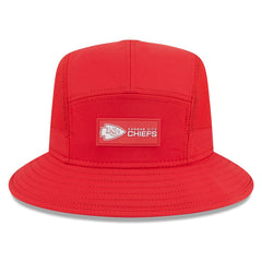Kansas City Chiefs New Era 2025 Sideline Bucket Hat Red | NFL