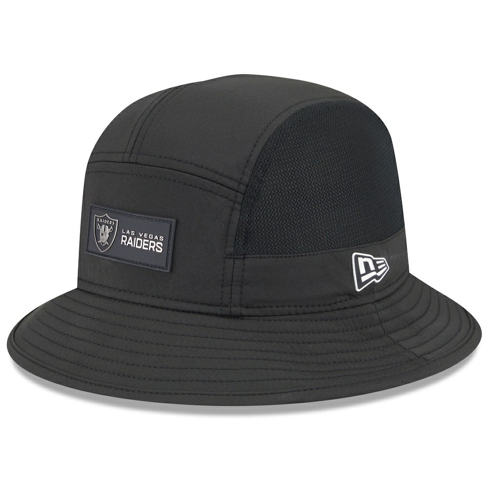 Las Vegas Raiders New Era 2025 Sideline Bucket Hat Black | NFL