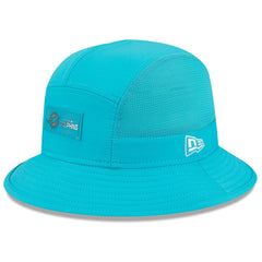 Miami Dolphins New Era 2025 Sideline Bucket Hat Aqua | NFL